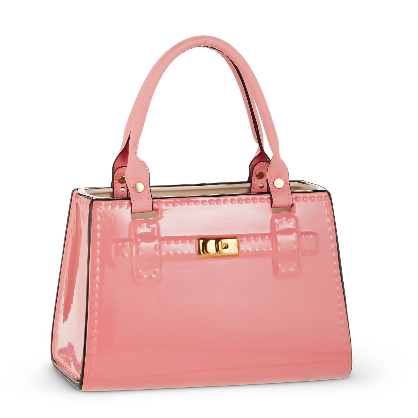 Pink Purse Vase – 9.5"