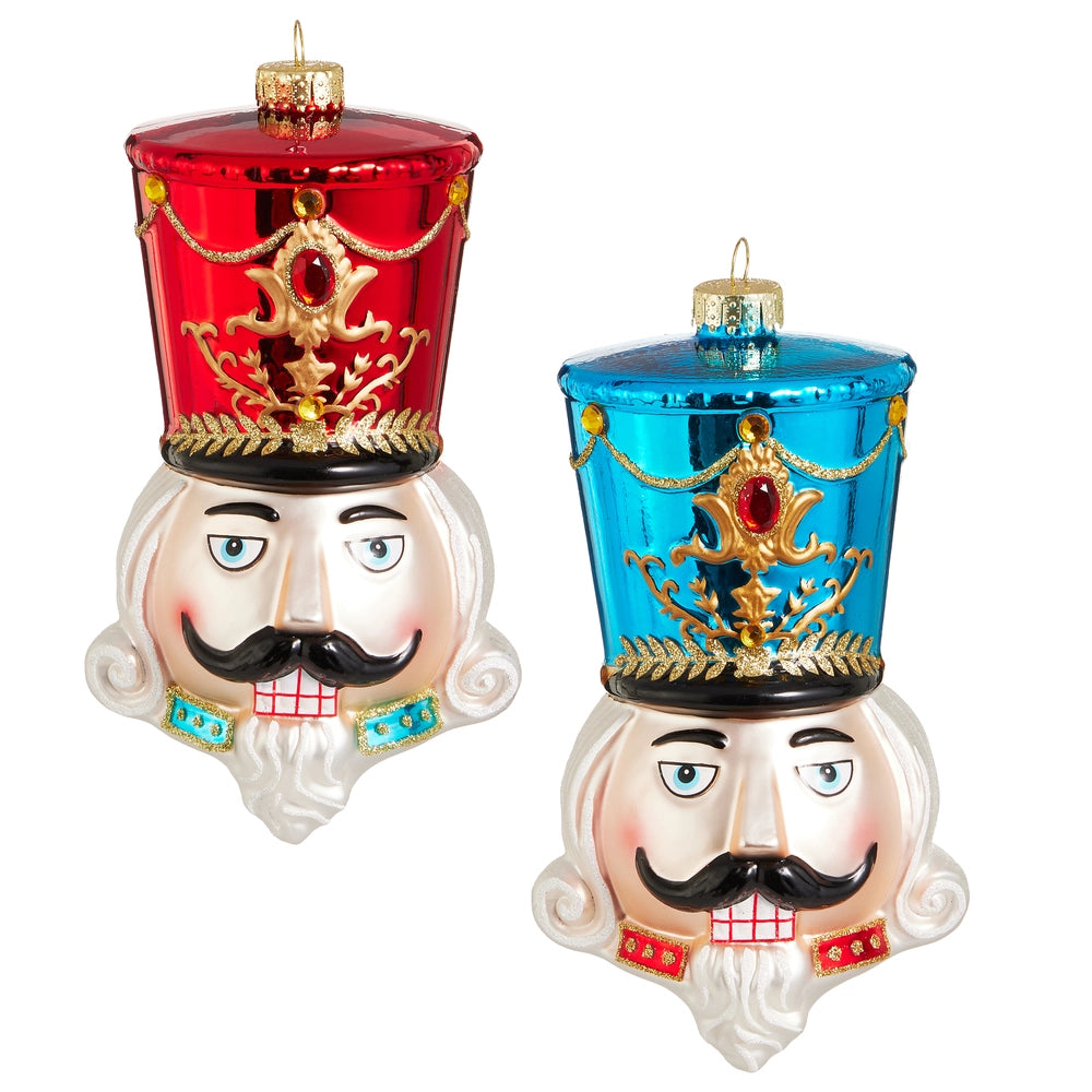 7.25" Nutcracker Head Ornament