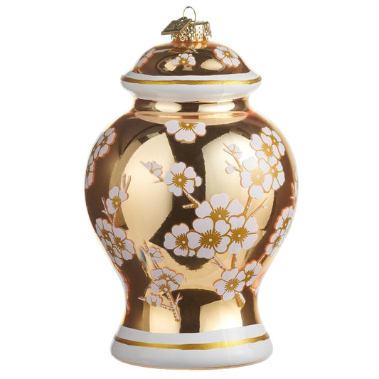 Eric Cortina 6.25" Golden Ginger Jar Ornament