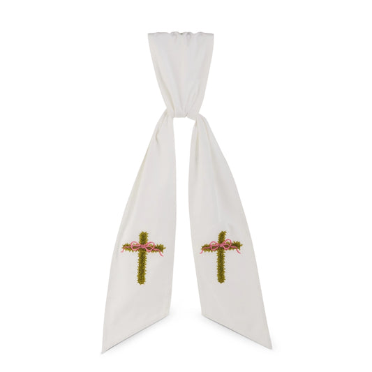 Cross Wreath Sash – 60"