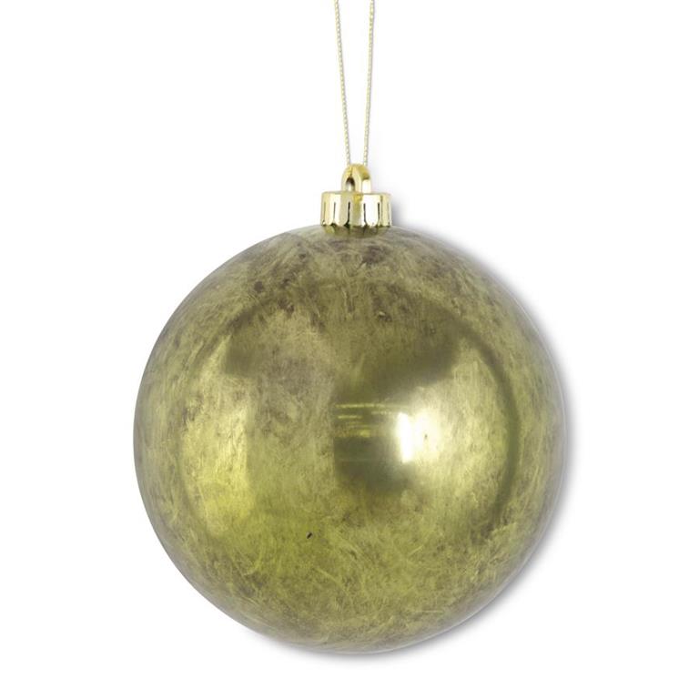 6" Green Mercury Shatterproof Ornament