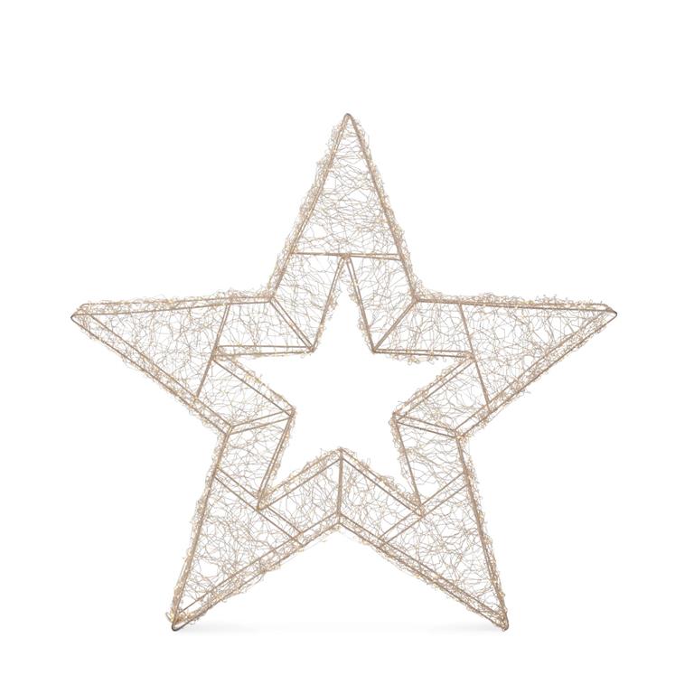 29.5" Electric LED Silver Star