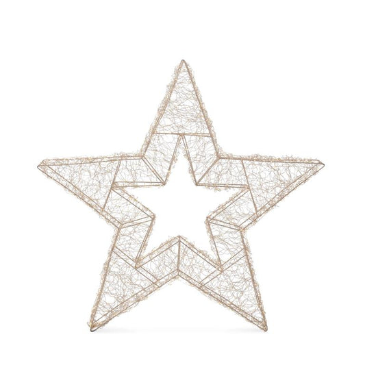 29.5" Electric LED Silver Star
