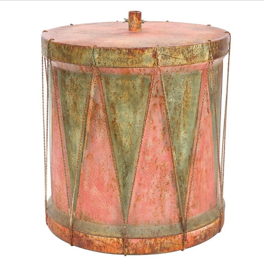 32” Drum Tree Stand – Red & Green
