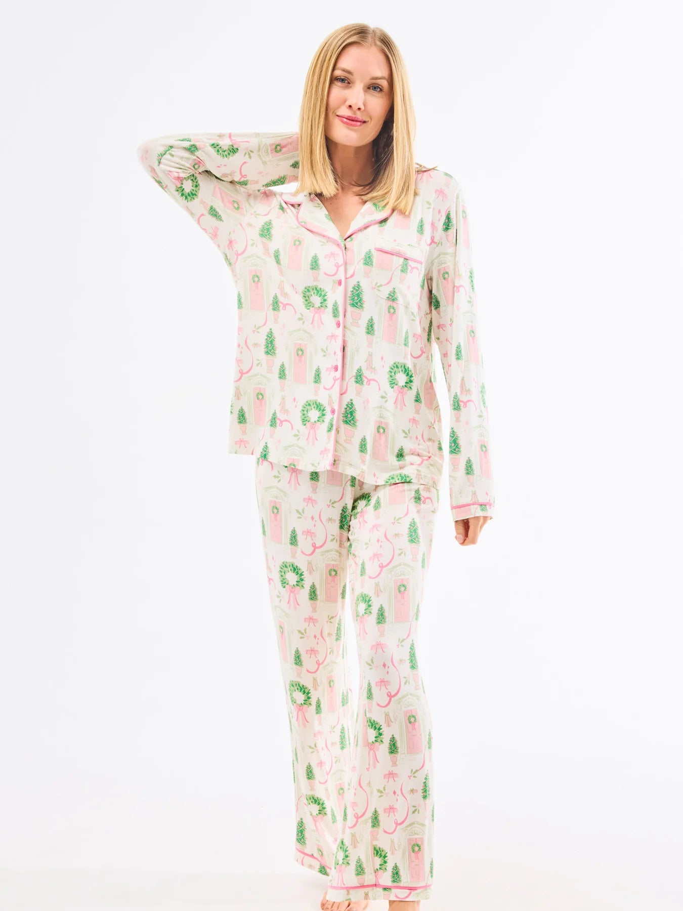 Mary Square Home for Christmas Pajama Set