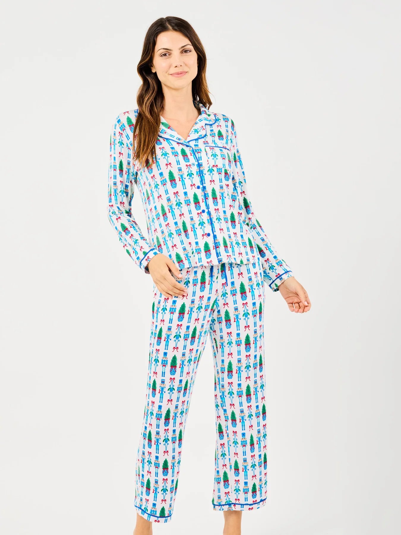 Mary Square Merry Marchers Pajama Set