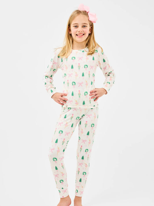 Mary Square Sugar Plum Pajamas – Youth Sizes