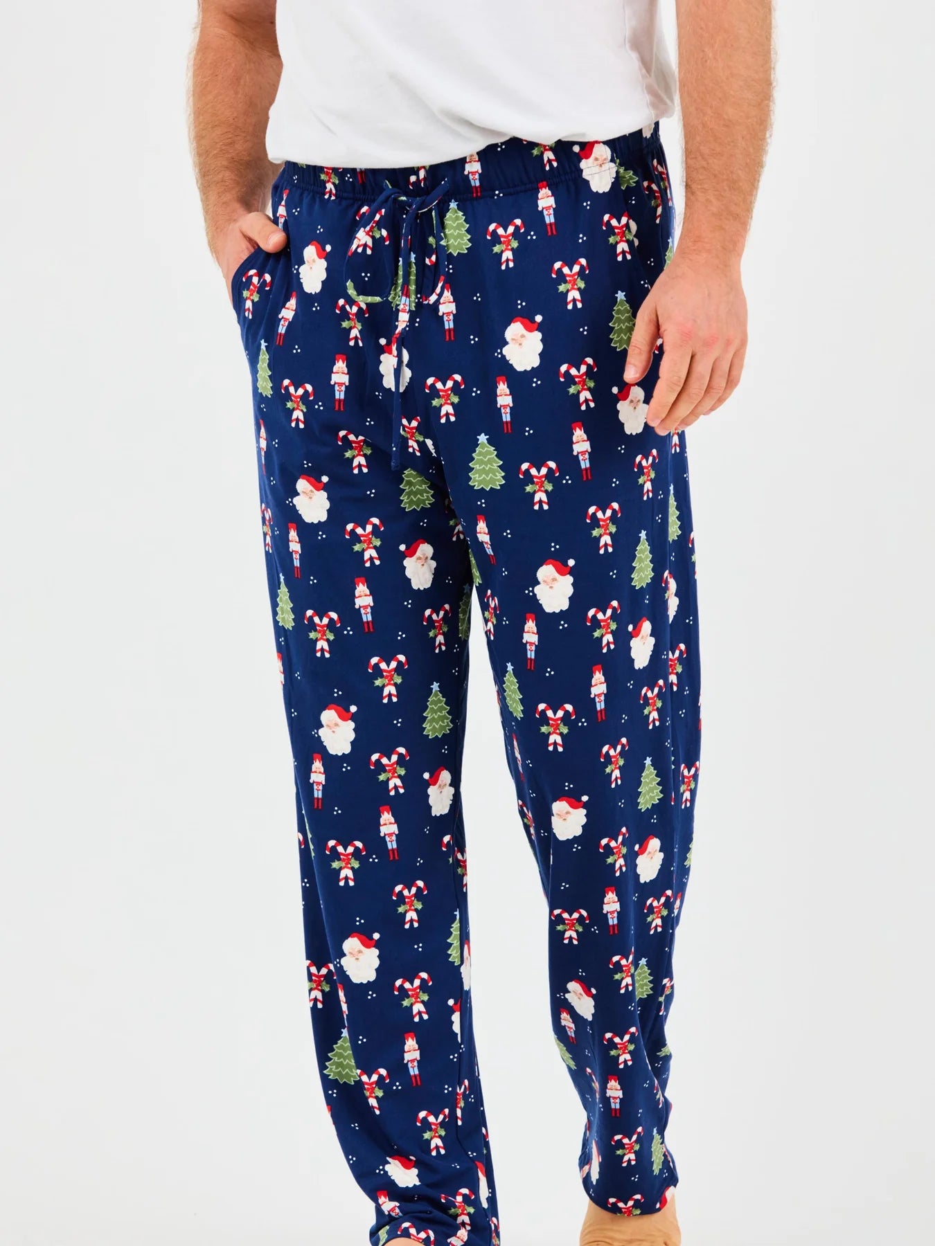 Mary Square Peppermint Pine Men’s Sleep Pants
