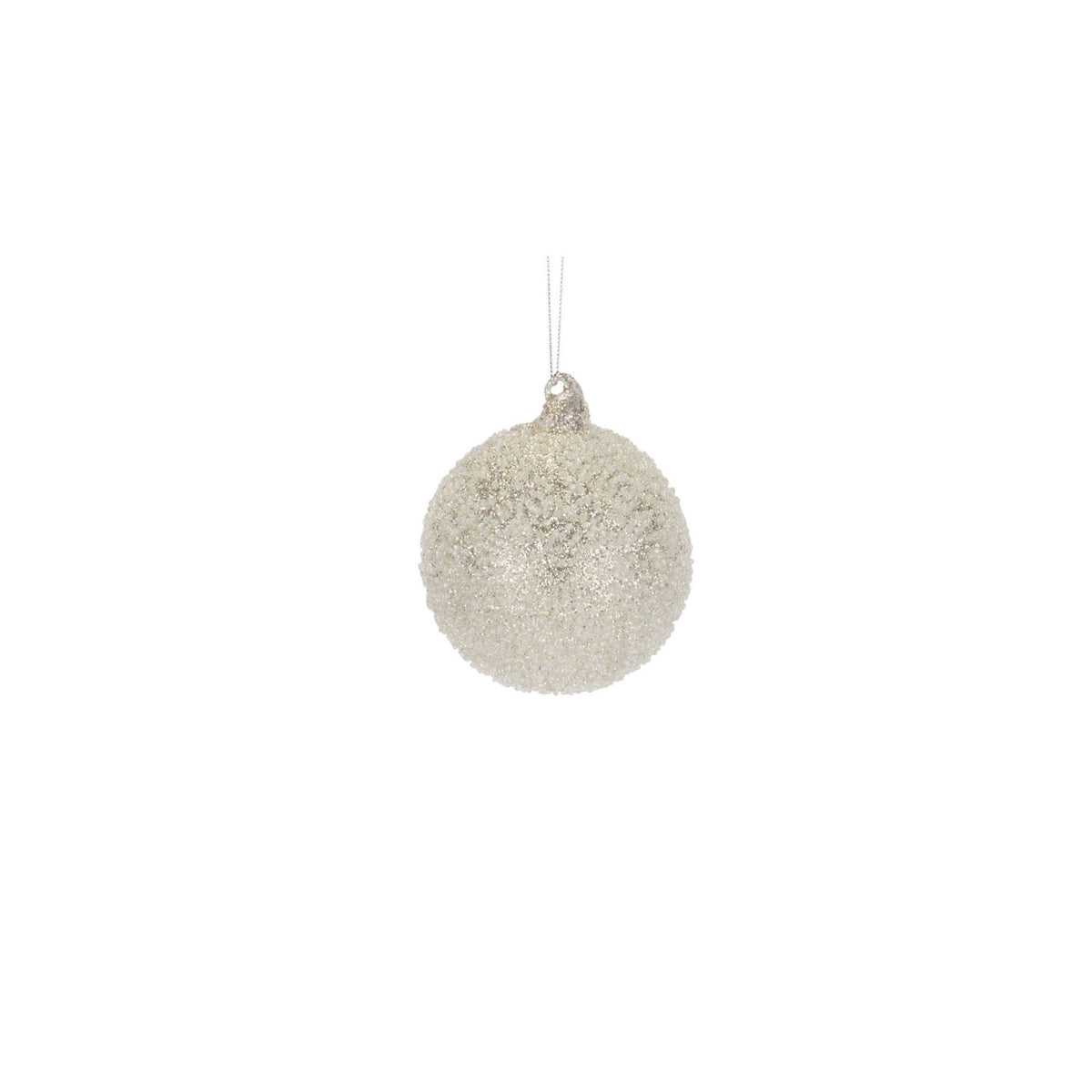 Winter Frost Glass Ornaments