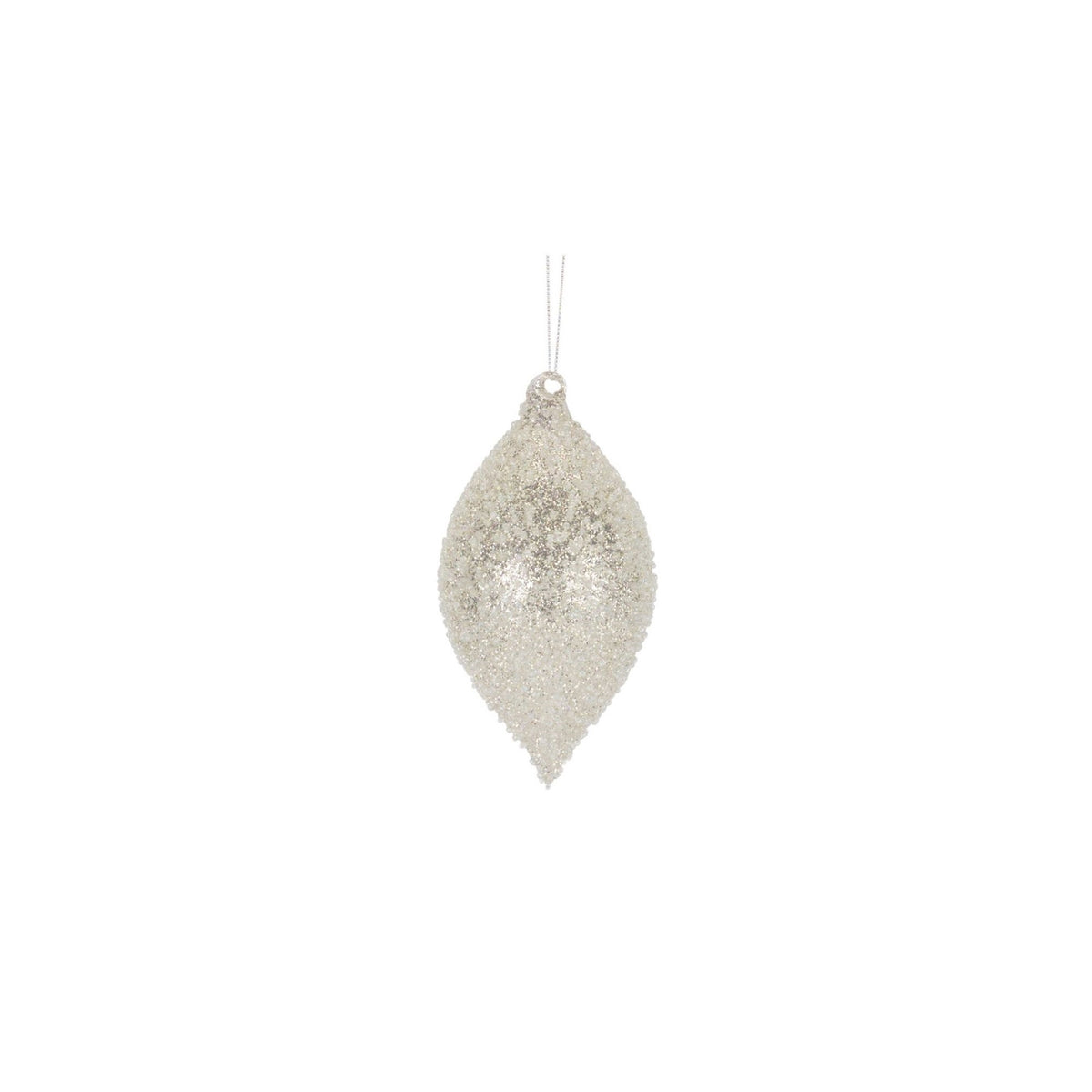 Winter Frost Glass Ornaments