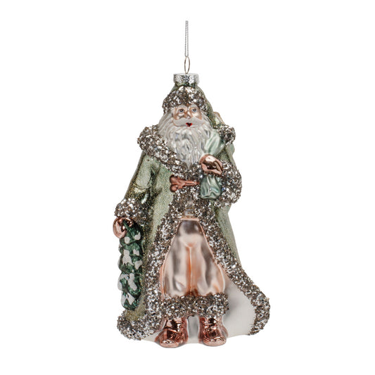 Vintage Santa Ornament – 8"