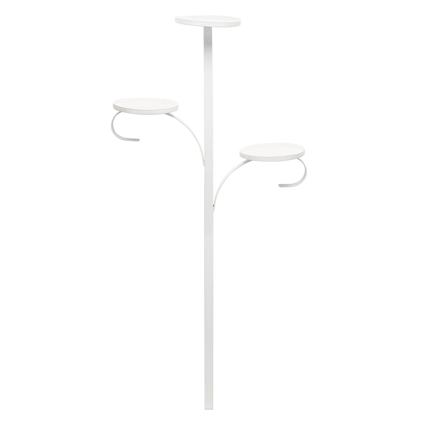 36" Triple Tree Topper Stand – White Iron