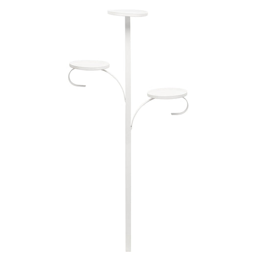 36" Triple Tree Topper Stand – White Iron
