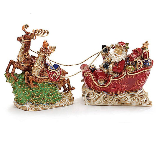 Santa’s Sleigh with Reindeer