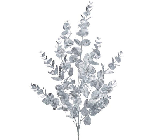 32" Silver Eucalyptus Spray