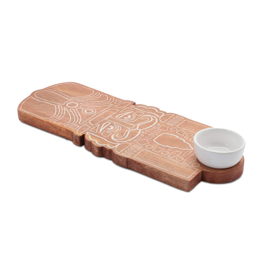 Nutcracker Platter & Dip Bowl