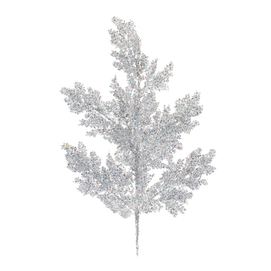 27" Silver Glitter Spray