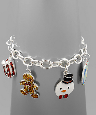 Christmas Charm Bracelet