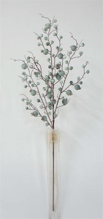 33" Currant Berry Branch – Seafoam