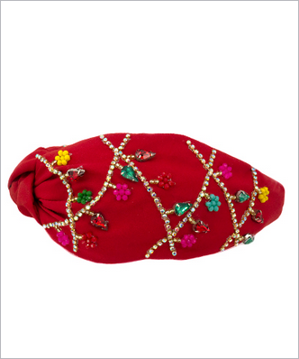 Ornament Garland Jeweled Headband