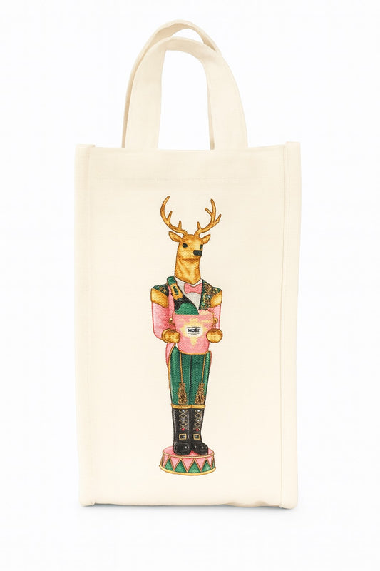Wine Bag | Dapper Deer Nutcracker
