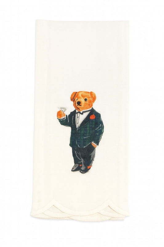 Tea Towel | Tuxedo Bear
