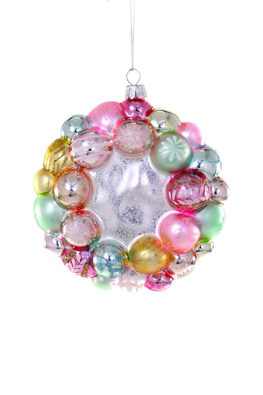 Pastel Bauble Wreath Ornament