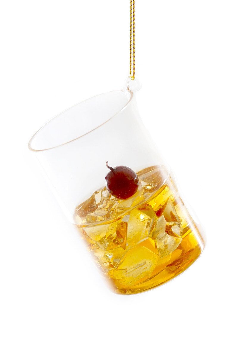 Christmas Cocktail Ornament – 3.25"