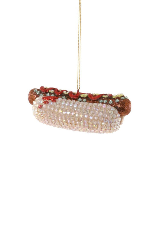 Hot Dog on the Ritz Ornament