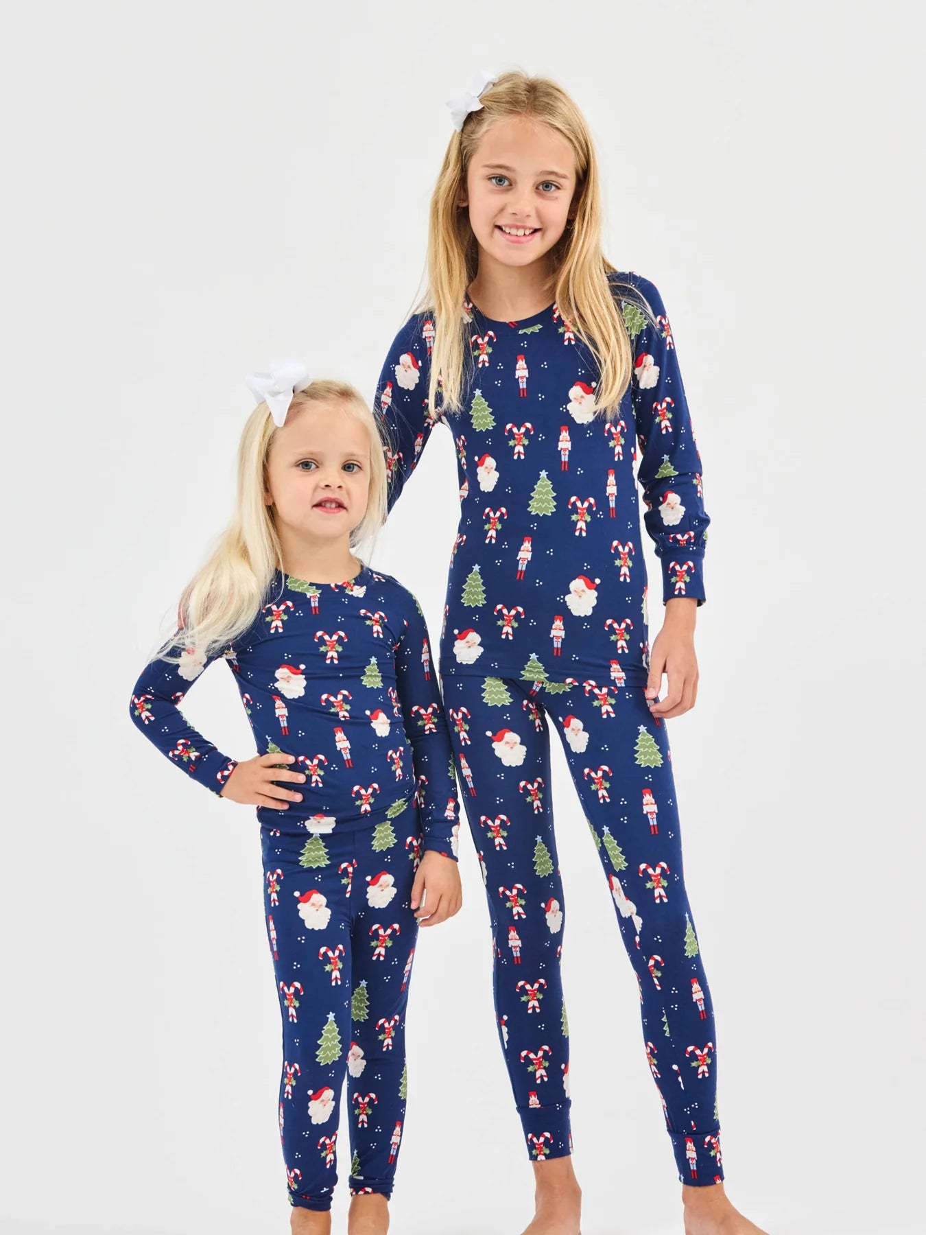 Mary Square Peppermint Pine Toddler Pajamas