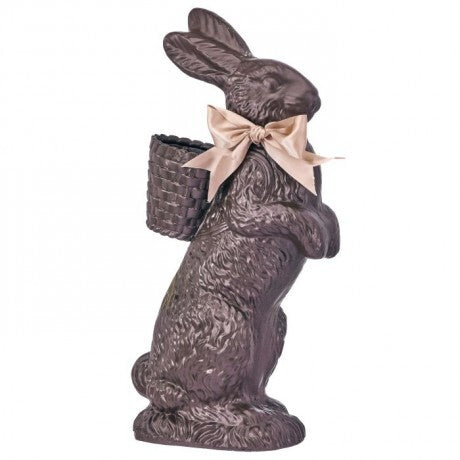 Resin Chocolate Standing Bunny – 20.5"