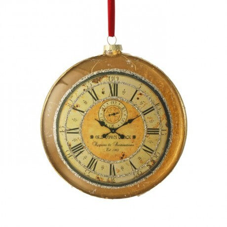 6" Vintage Clock Ornament
