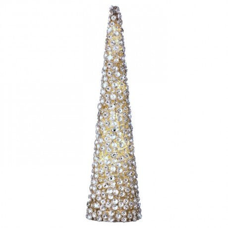20" LED Jeweled Cone Tree
