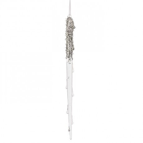 Beaded Icicle Ornament – 12"