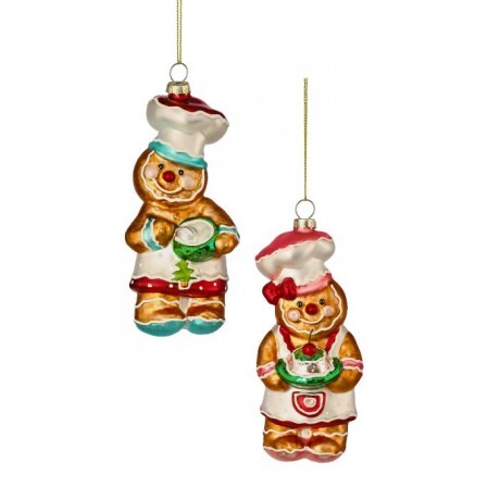 6" Gingerbread Chef Ornaments – Sold Separately