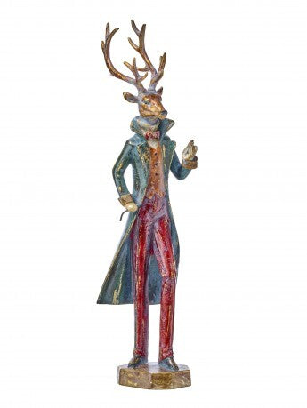 23" Gentleman Deer Figurine