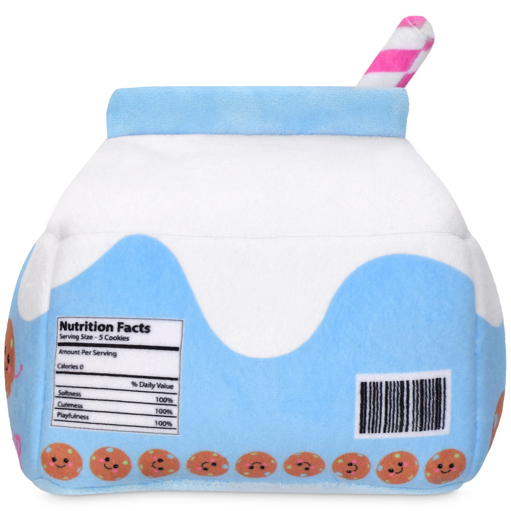 Milk & Cookies Packaging Fleece Plush