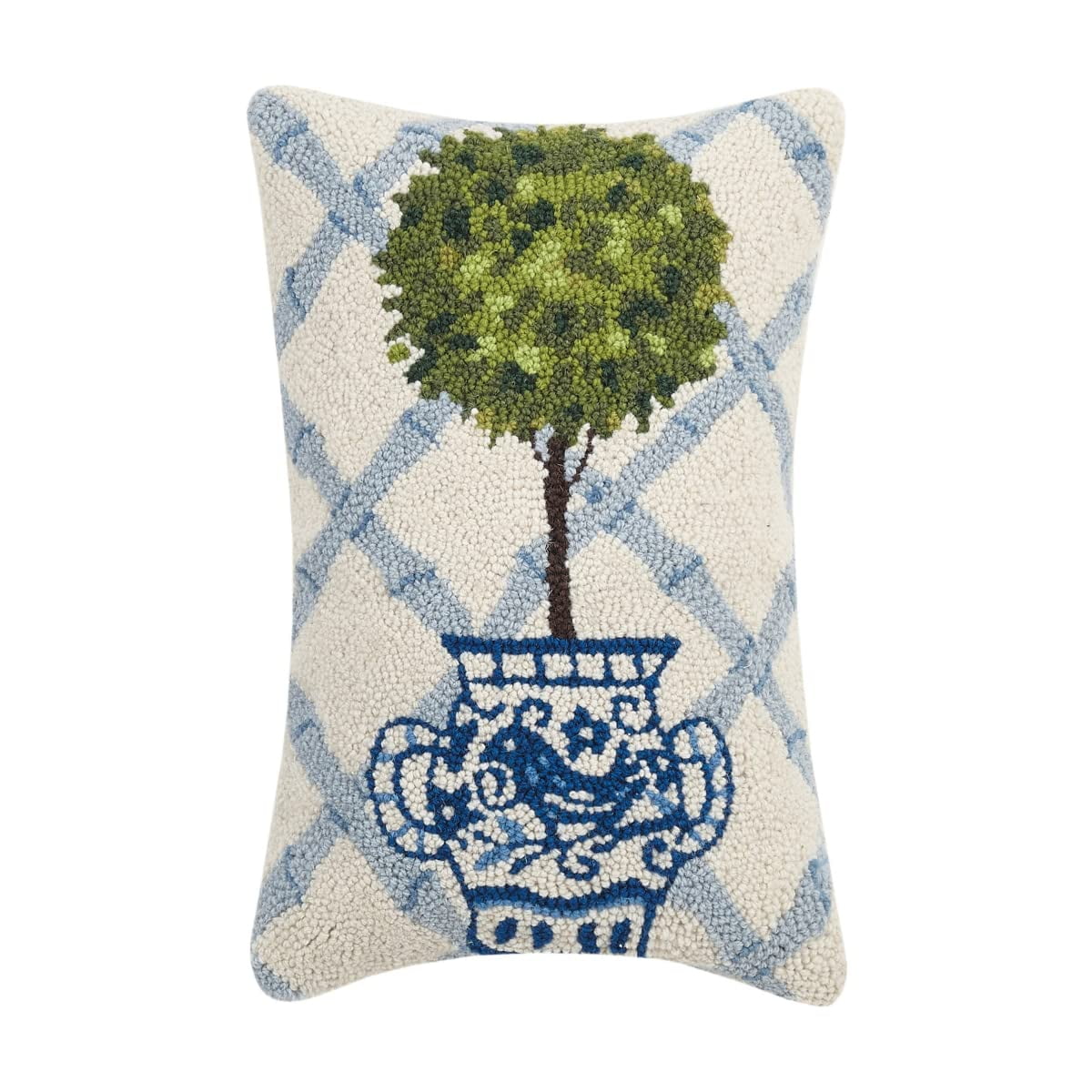 Ball Topiary Hook Pillow – 12" x 18"