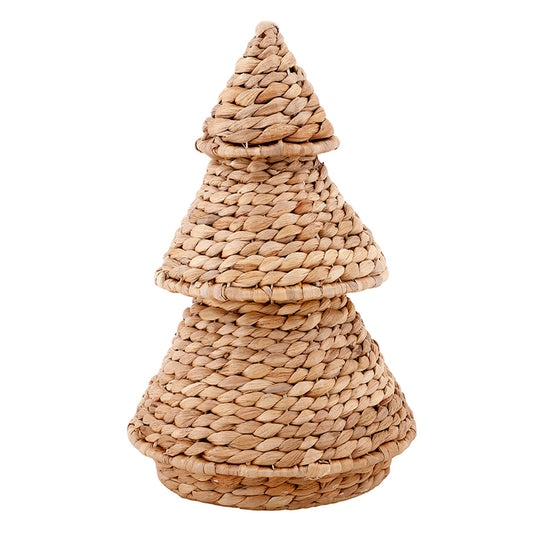 Hyacinth Cone Tiered Tree - 12" H