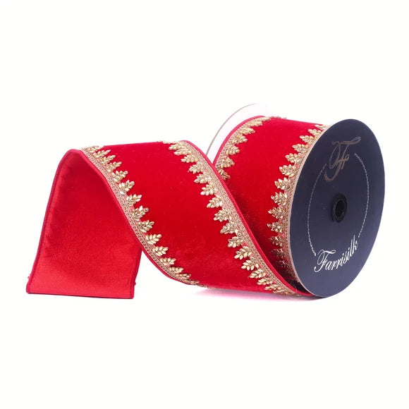 Farrisilk Pinyon Jewel Ribbon – Ruby