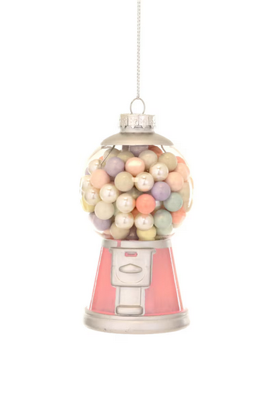 Pastel Gumball Machine Ornament
