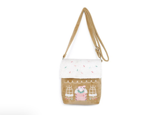 Mon Ami Gingerbread House - Cross Body Purse