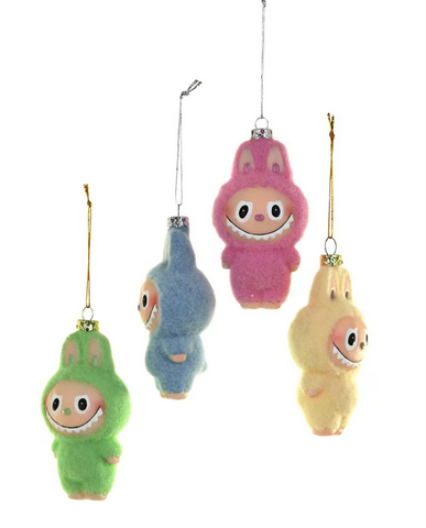 Fuzzy Monster Ornament | 4"