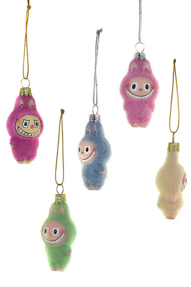 Mini Fuzzy Monster Ornament | 2.25"