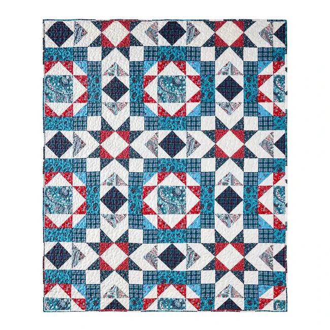 Star Patriotic Throw Blanket