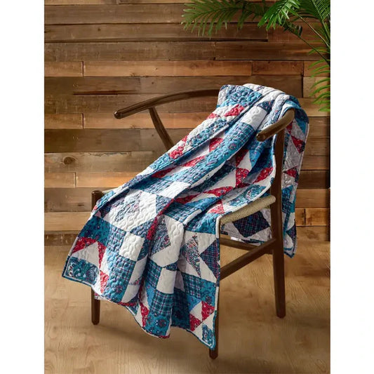 Star Patriotic Throw Blanket