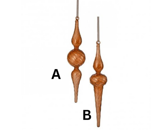 Copper Finial Ornaments – 13" (Sold Separately)