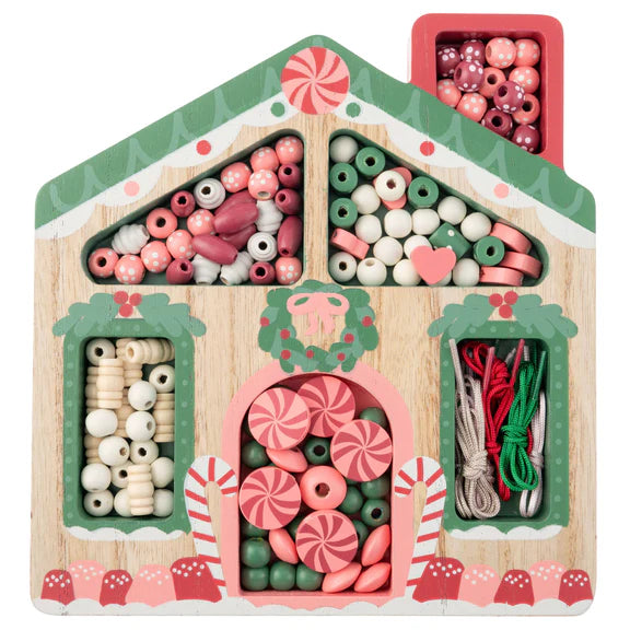 Gingerbread House Bead Craft Set
