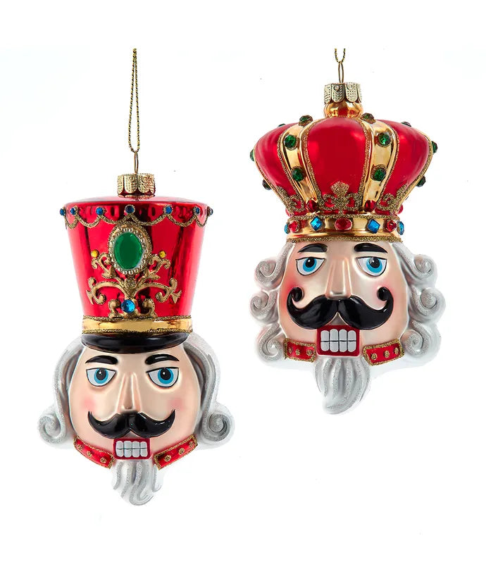 4.5" Nutcracker Head Ornament – Sold Separate