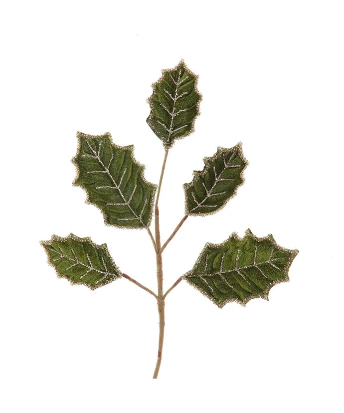 Kurt Adler 22.5" Green Holly Pick